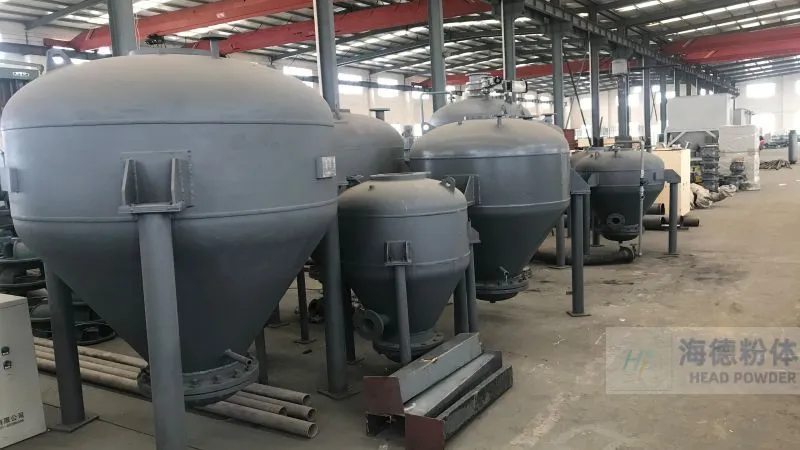不锈钢称重配料粉体输送设备应用