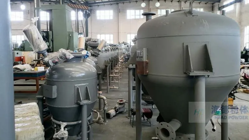 矿粉物料输送技术参数与输送工艺